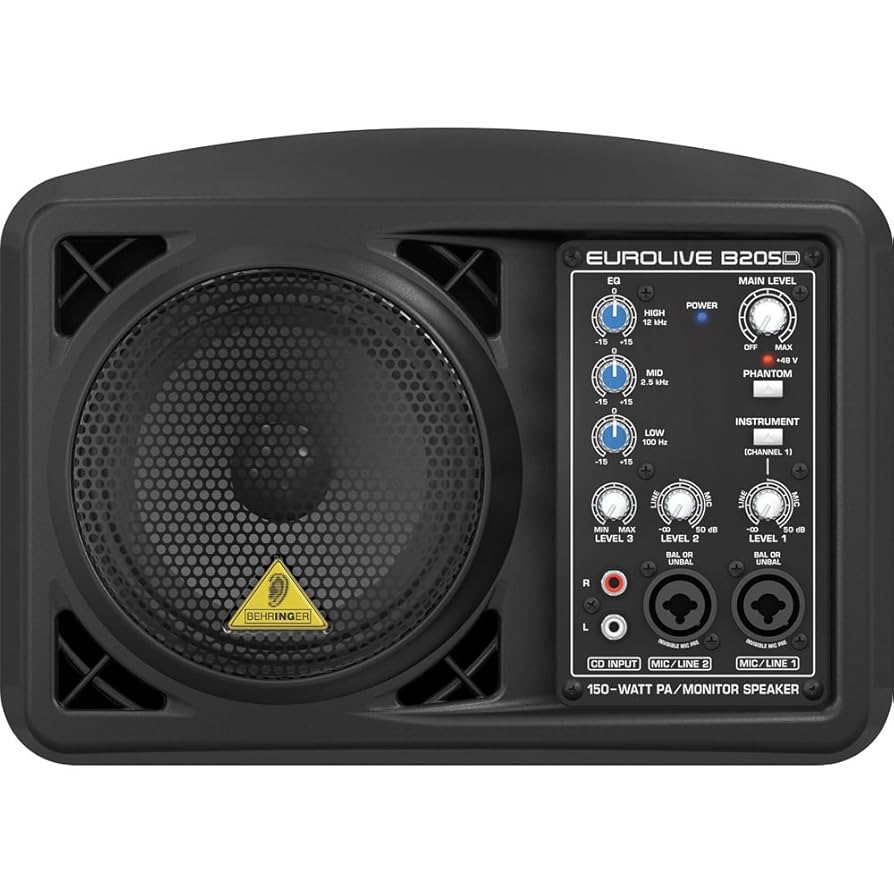 Behringer EUROLIVE B205D スピーカー Amazon.com: Behringer Eurolive B205D Active 150-Watt PA